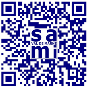 QR code vers les horaires de présence des médecins du SAMI